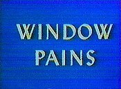 Window Pains Cartoon Pictures