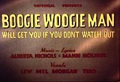 Boogie Woogie Man (Will Get You If You Don't Watch Out) Cartoon Pictures