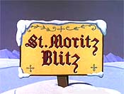 St. Moritz Blitz Pictures In Cartoon