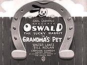 Grandma's Pet Cartoon Picture