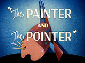 The Painter And The Pointer Cartoon Picture