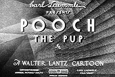 Pooch the Pup Theatrical Cartoon Series Logo