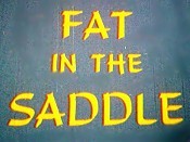 Fat In The Saddle Cartoons Picture