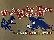 Private Eye Pooch Free Cartoon Picture