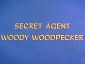 Secret Agent Woody Woodpecker Cartoons Picture