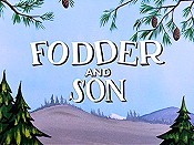 Fodder And Son Cartoon Picture