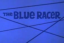 The Blue Racer Theatrical Cartoon Series Logo