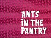 Ants In The Pantry Cartoons Picture