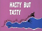 Hasty But Tasty Cartoons Picture