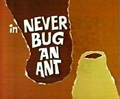 Never Bug An Ant Cartoons Picture