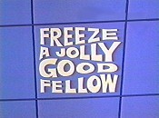 Freeze A Jolly Good Fellow Picture Of Cartoon