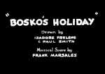 Bosko's Holiday Pictures Cartoons