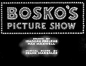 Bosko's Picture Show Pictures Cartoons