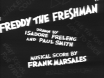 Freddy The Freshman Cartoon Picture