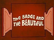 The Badge And The Beautiful Cartoon Funny Pictures