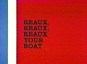 Reaux, Reaux, Reaux Your Boat Picture Of Cartoon