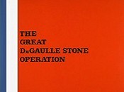The Great DeGaulle Stone Operation Picture Of Cartoon