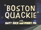 Boston Quackie Cartoon Picture