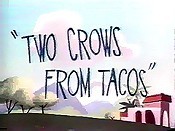 Two Crows From Tacos Cartoon Picture