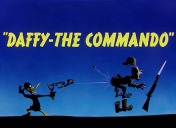 Daffy-The Commando Picture Of The Cartoon