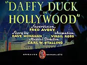 Daffy Duck In Hollywood Cartoon Pictures