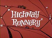 Highway Runnery Cartoon Character Picture