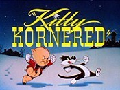 Kitty Kornered Picture Into Cartoon