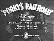 Porky's Railroad Picture To Cartoon
