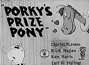 Porky's Prize Pony Pictures To Cartoon