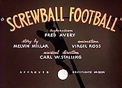 Screwball Football Cartoons Picture