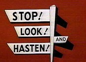 Stop! Look! And Hasten! Cartoon Pictures