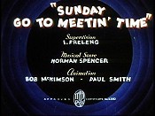 Sunday Go To Meetin\u0026#39; Time (1936) - Merrie Melodies Theatrical Cartoon ...