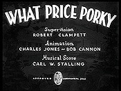 What Price Porky Cartoon Picture