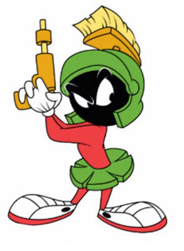 Cartoon Characters, Cast and Crew for Marvin Martian