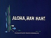 Aloha, Hah, Hah! Cartoon Funny Pictures