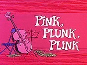 Pink, Plunk, Plink Cartoon Pictures