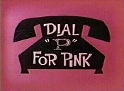 Dial 'P' For Pink Cartoon Pictures