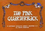 The Pink Quarterback Cartoon Pictures