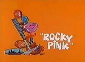 Rocky Pink Picture Of The Cartoon