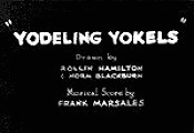 Yodeling Yokels (1931) - Looney Tunes Theatrical Cartoon Series